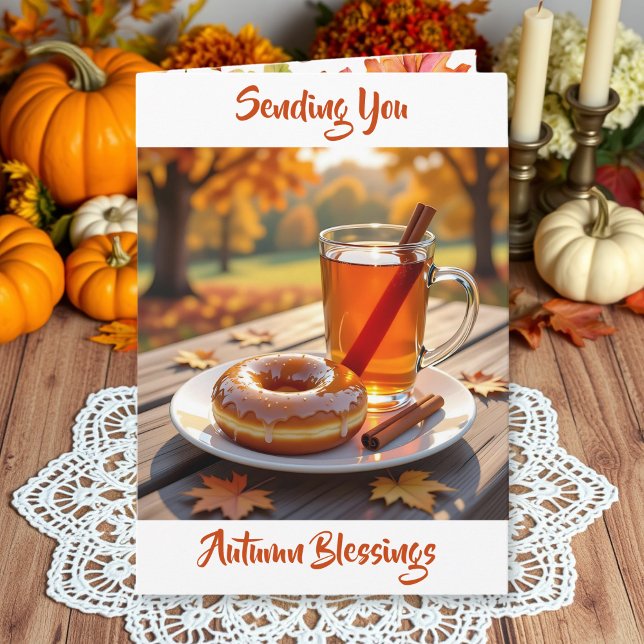 Carte Sending You Autumn Blessings (Créateur téléchargé)