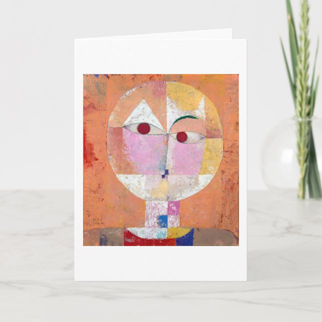 Carte Senecio, Paul Klee (Devant)