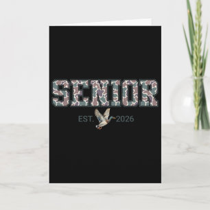 Carte Senior Duck Est 2026 Duck Camo Bow Senior 2026 Gra