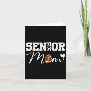 Carte Senior Mom 2025 Footll Mommy Cl Of 2025 Graduation