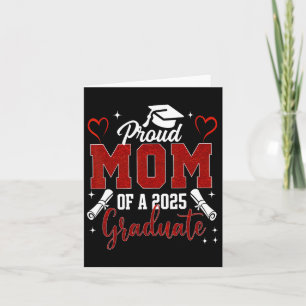 Carte Senior Mom 2025 Graduation Fier Maman D'Un 2025 Gr