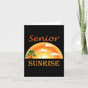 Carte Senior Sunrise 2026 Jour De Graduation Fier Cl De