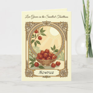 Carte Senjed, symbole perse patrimonial de l'affection