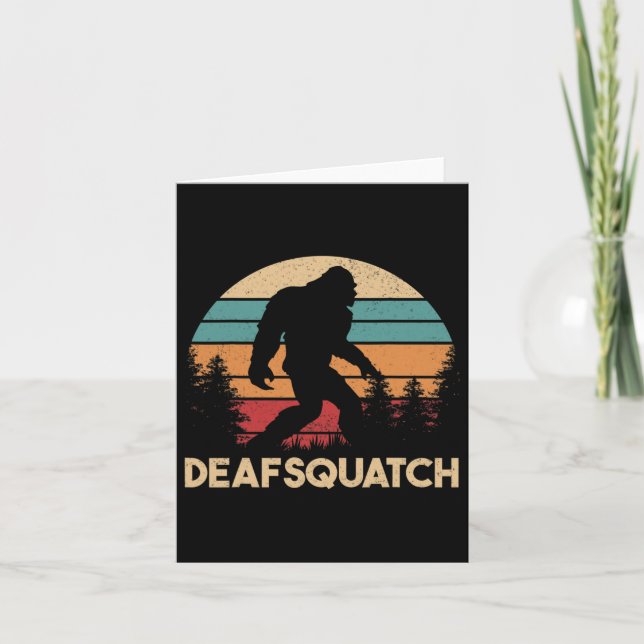 Carte Sensibilisation à la langue des signes américaine  (Devant)