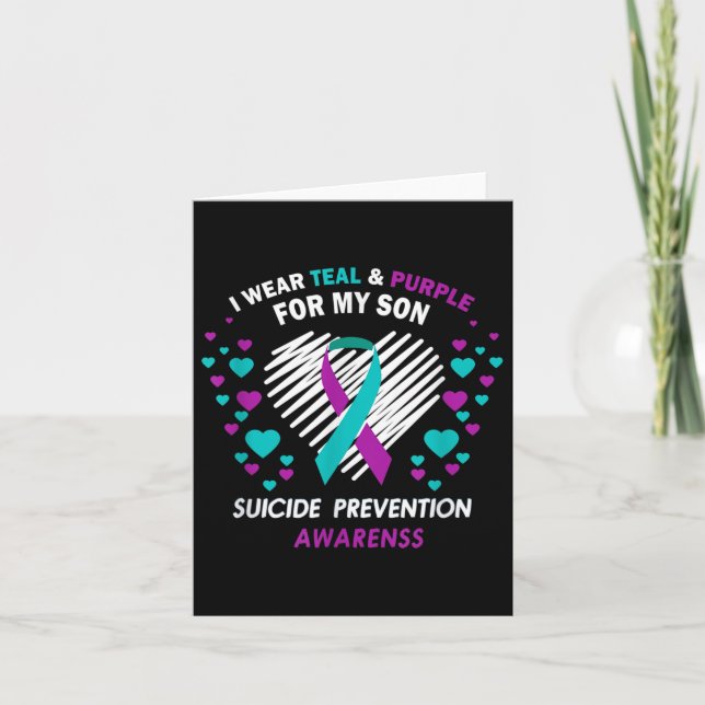 Carte Sensibilisation À La Prévention Du Suicide Tee _ J (Devant)
