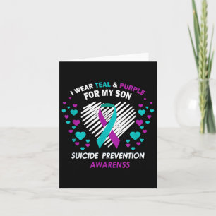 Carte Sensibilisation À La Prévention Du Suicide Tee _ J