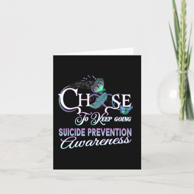 Carte Sensibilisation à la prévention du suicide Vous co (Devant)