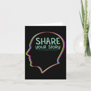 Carte Sensibilisation à la santé mentale Dépression Suic