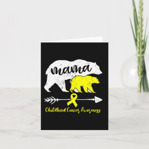 Carte Sensibilisation à l'enfance au cancer Mama Soutien