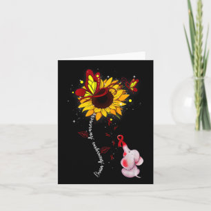 Carte Sensibilisation à l'neurysme cérébral Tournesol El