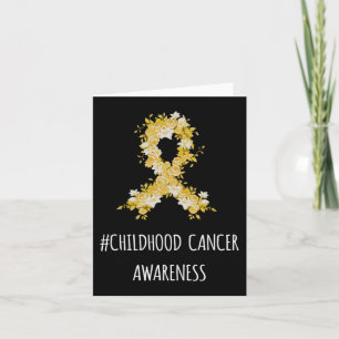 Carte Sensibilisation au cancer de l'enfant Cancer de l'