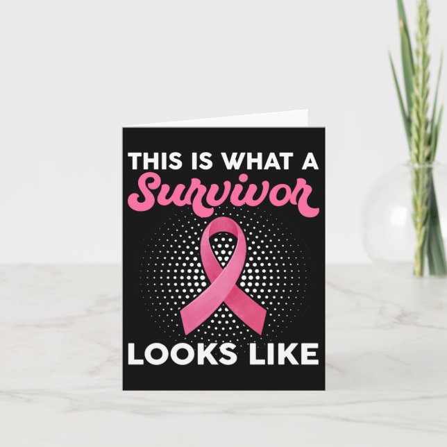 Carte Sensibilisation au cancer du sein à quoi ressemble (Devant)