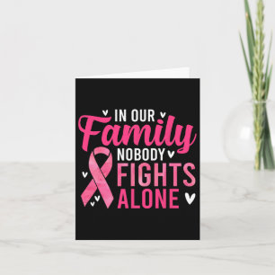 Carte Sensibilisation au cancer du sein - Dans notre fam