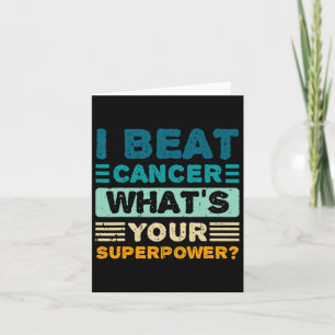Carte Sensibilisation au cancer du sein Je bat le cancer
