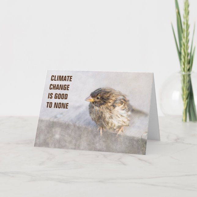 Carte Sensibilisation au changement climatique (Devant)