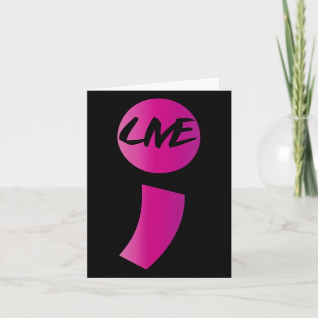 Carte Sensibilisation au suicide en santé mentale Ruban  (Devant)