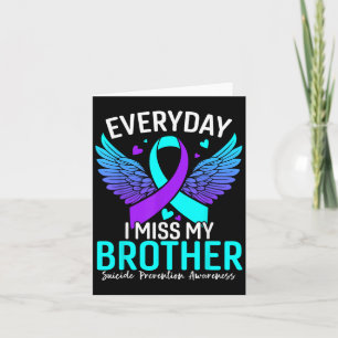 Carte Sensibilisation au suicide Frère-chemise Préventio