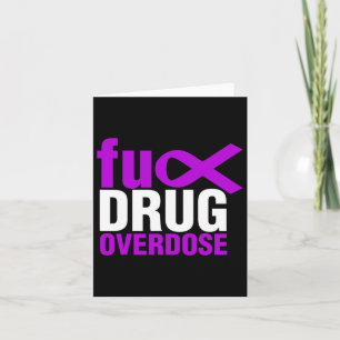 Carte Sensibilisation au surdosage de drogue chez les ho