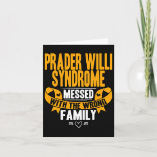 Carte Sensibilisation au syndrome de Prader-Willi