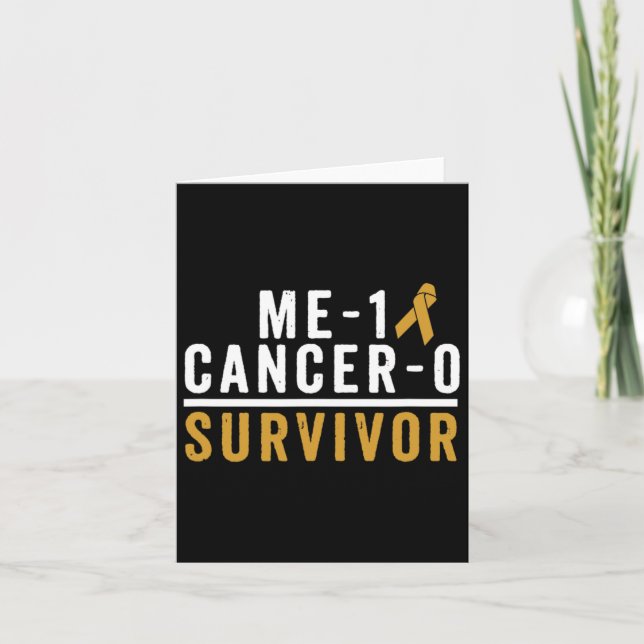 Carte Sensibilisation des survivants du cancer de l'enfa (Devant)