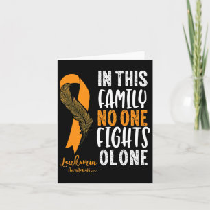 Carte Sensibilisation Orange Ruban Cancer Survivant Don