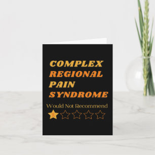 Carte Sensibilisation régionale complexe au syndrome de