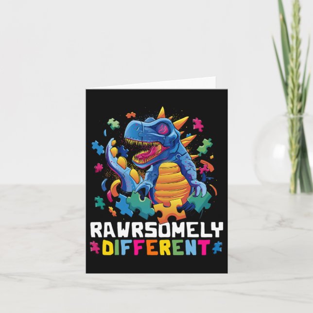 Carte Sensibilisation sur l'autisme Toddler Embrasser le (Devant)