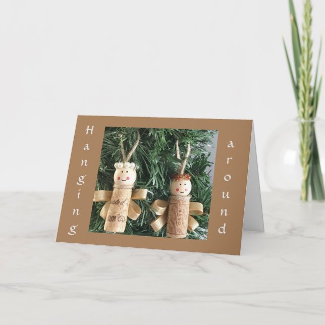 CARTE S'ENTENDRE POUR DIRE : "JETEZ LA JOURNÉE DE NOËL* (Devant)