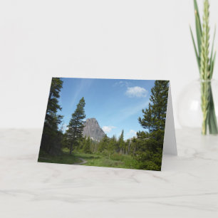 Carte Sentier Aster Park dans le parc national de Glacie