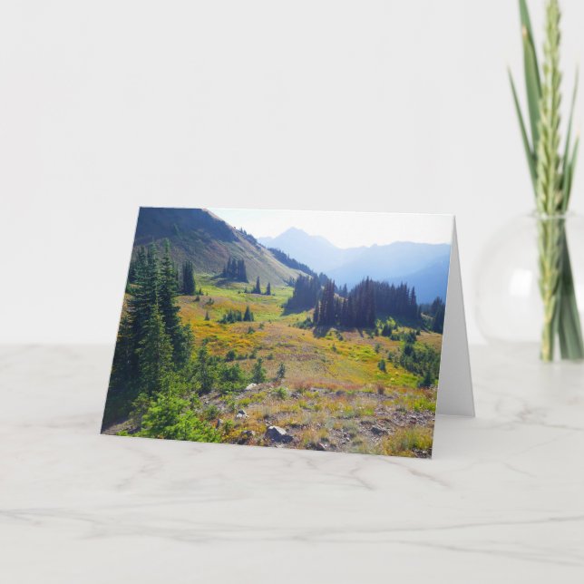 Carte Sentier de Hurricane Ridge (Devant)