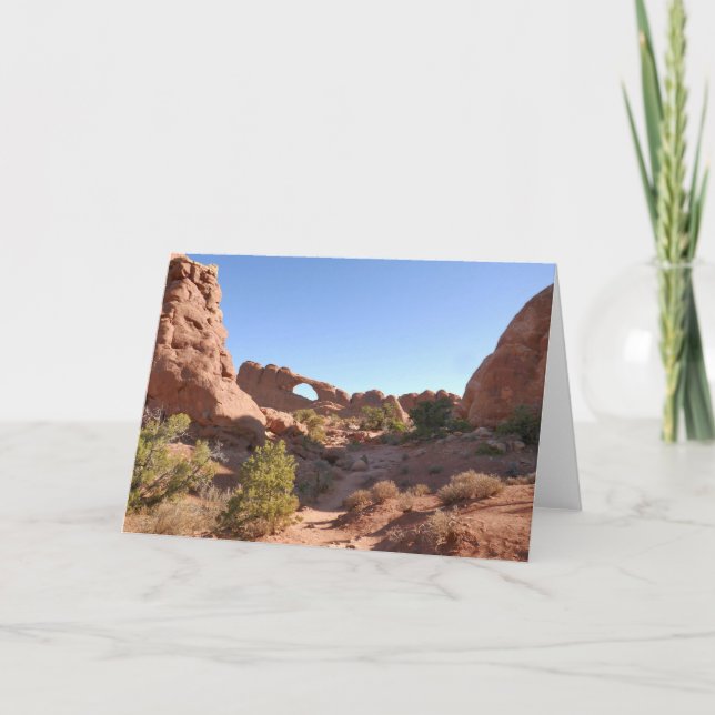 Carte Sentier vers Skyline Arch (Devant)
