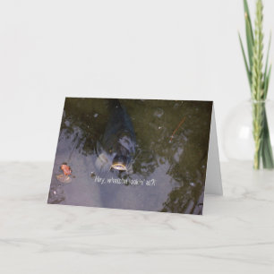 Carte Sentiment de pêche