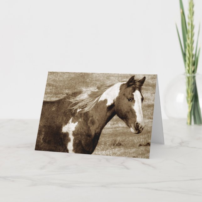 Carte Sepia Flashy Mare (Devant)