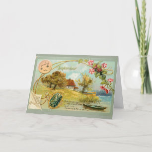 Carte Septembre Anniversaire