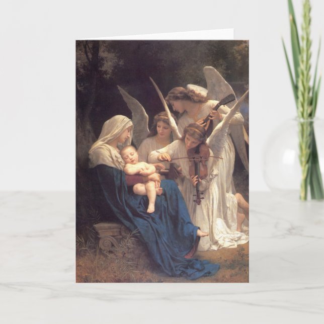 Carte Sérénade angélique (Devant)