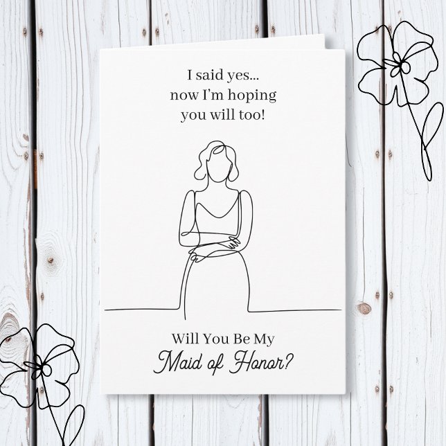 Carte Serez-vous ma demande de témoin de mariage (Créateur téléchargé)