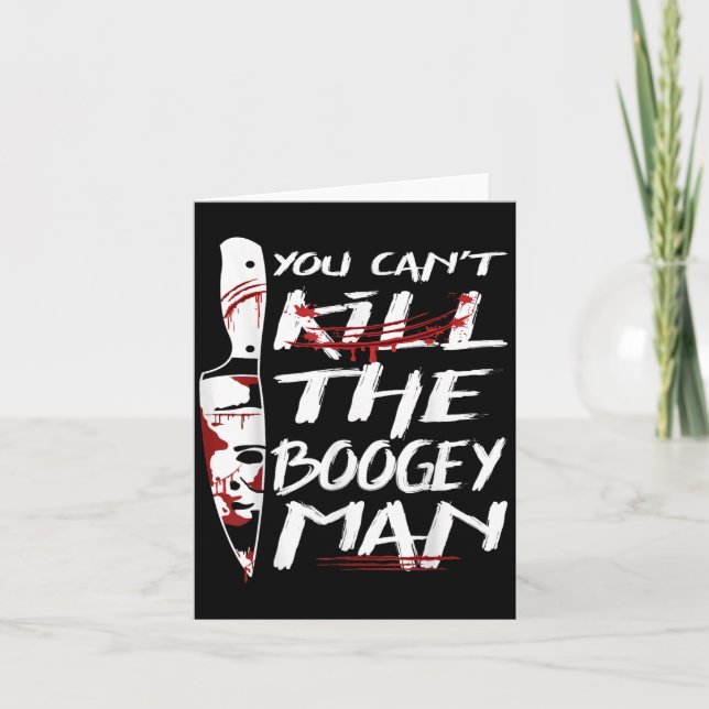 Carte Serial Killer You Can´t Kill The Boogeyman Horror  (Devant)