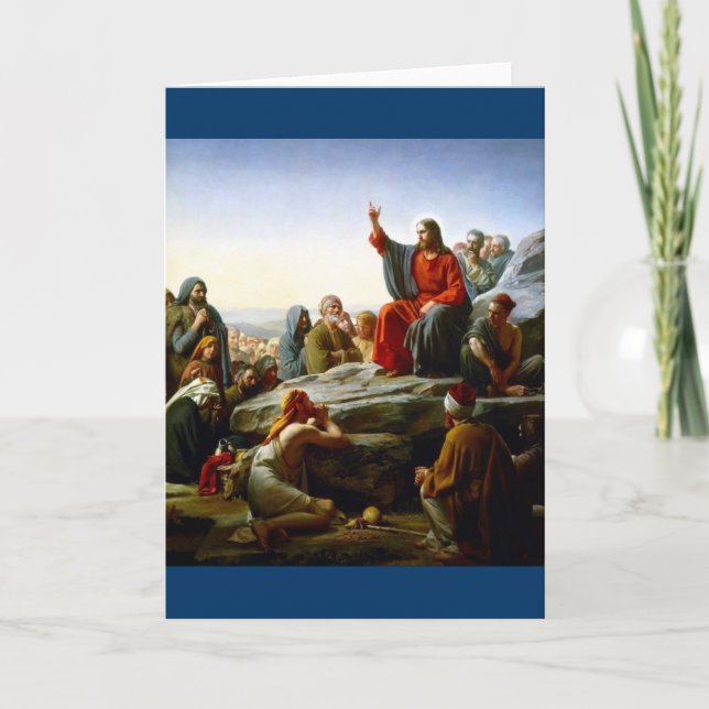 Carte Sermon sur le Mont (Devant)