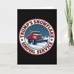 Carte Service de déneigement des flocons de neige de Tru
