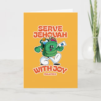 Carte Servir Jéhovah avec Joie – Psaume 100:2