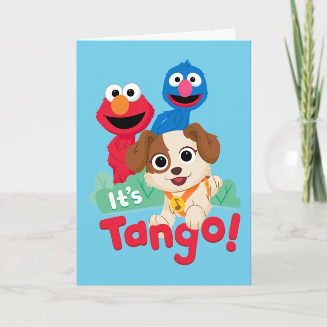 Carte Sesame Street | It's Tango With Elmo & Grover (Devant)