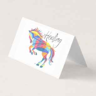 Carte Set Healing Horse par Sherry Jarvis