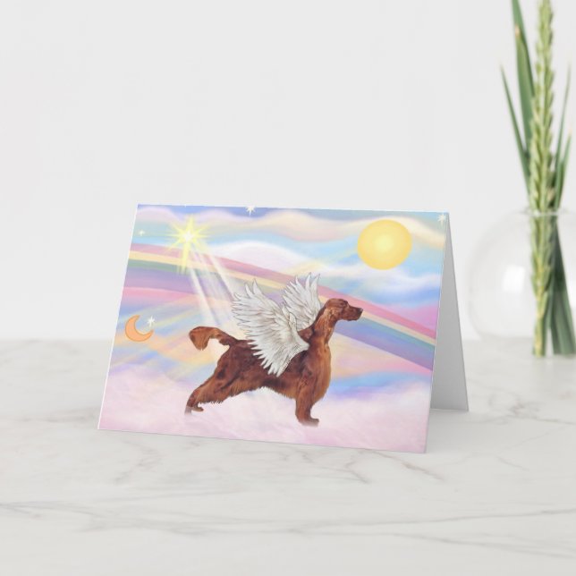 Carte Setter irlandais (Devant)