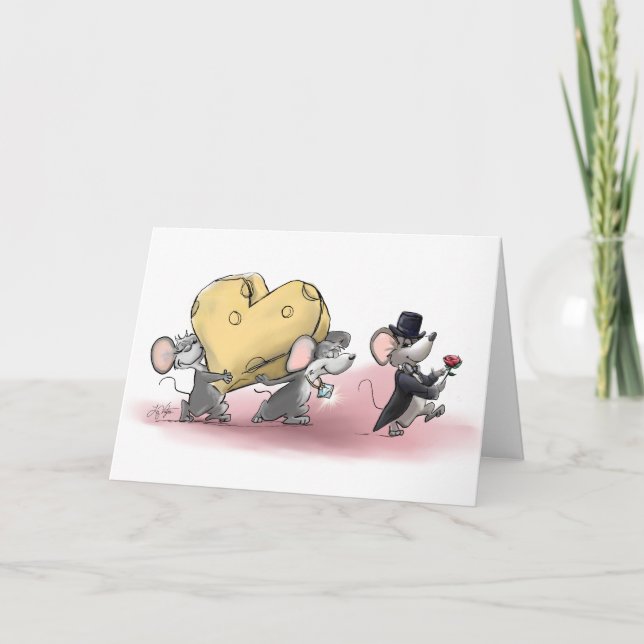 Carte Seul Le Meilleur Fromage Fera L'Affaire (avec Mic, (Devant)