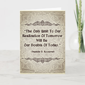 Carte Seule limite - Citation positive