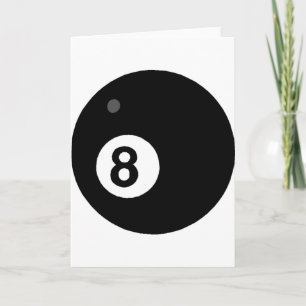 Carte Seulement huit balles