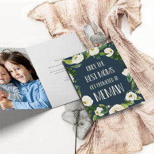 Carte Seules les meilleures mamans sont promues à Memaw