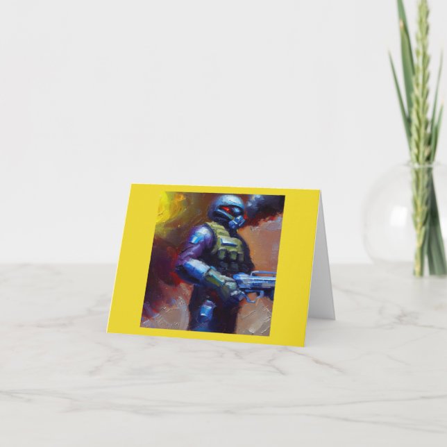 Carte SF - Héros militaire 4 (Devant)