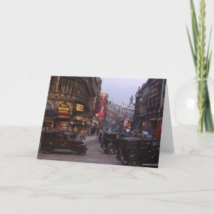 Carte Shaftesbury Avenue 1949