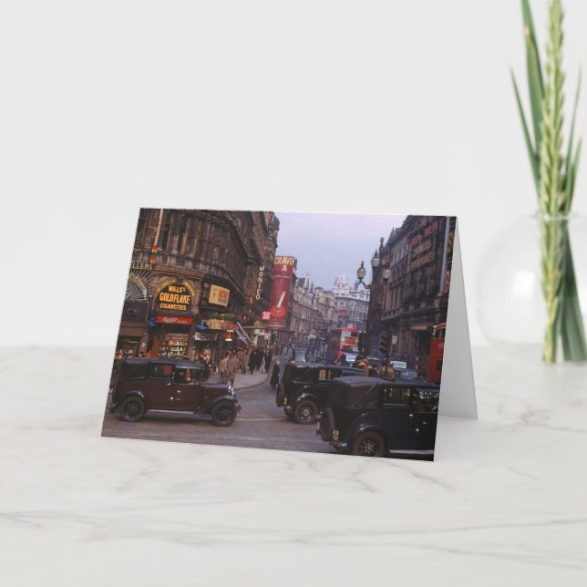 Carte Shaftesbury Avenue 1949 (Devant)